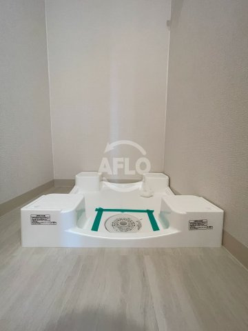 ユニライフ阿倍野IIの洗面所|ユニライフ阿倍野II　洗濯機置き場