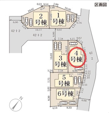 【区画図】 | リーブルガーデン富田林市廿山 | 区画図
