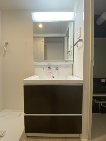 稲城市大丸の賃貸マンションの洗面所