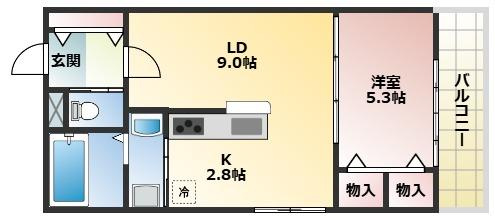 【間取り】 | FIORE