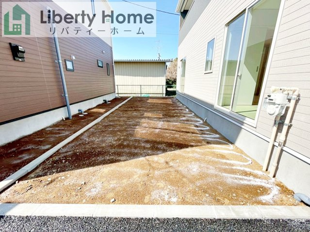 土浦市並木第15　新築戸建　5号棟の庭