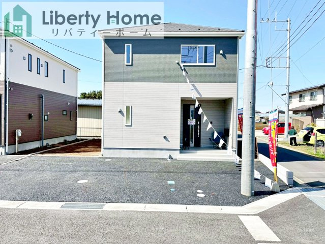 土浦市並木第15　新築戸建　5号棟の外観