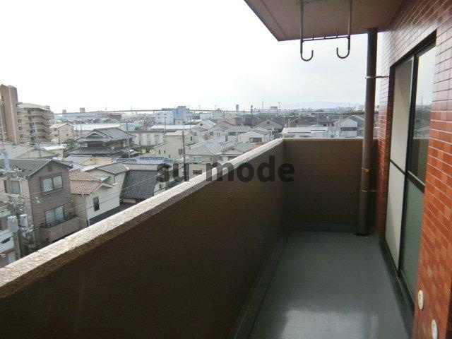 パークサイドマンションのバルコニー