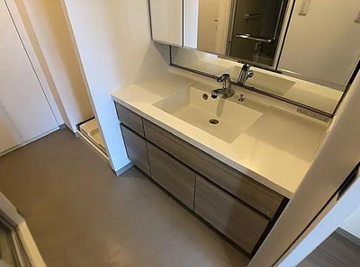 【洗面所】 | ライオンズクオーレ東京八丁堀