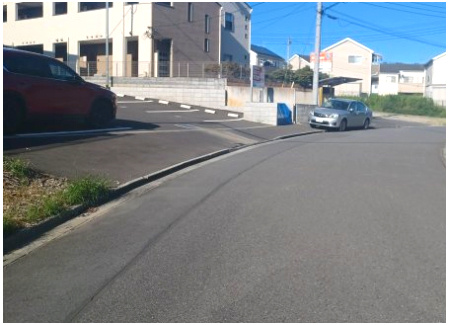 セラスのその他|前面道路（幅員約10ｍ）