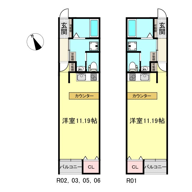 ゼニスⅡの間取り