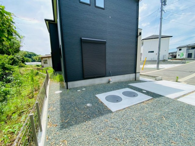 よかタウン／菊池郡大津町下町３期／４号棟の庭