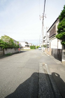【前面道路含む現地写真】 | 【仲介手数料無料！！】府中市四谷3丁目　新築戸建て（全1棟）1号棟　4690万円
