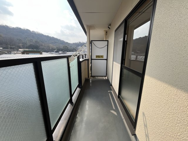 プラチナコート青山のバルコニー