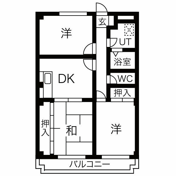 プラチナコート青山の間取り