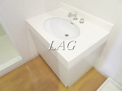 【洗面所】 | ポポラーレイワイ | 洗面台です。