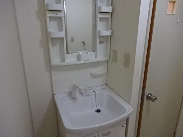 メゾンブランシュの洗面所|洗髪洗面化粧台