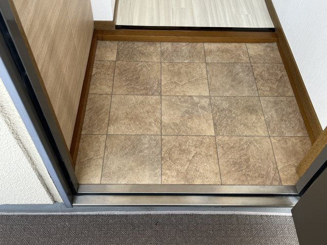 プラチナコート青山の玄関
