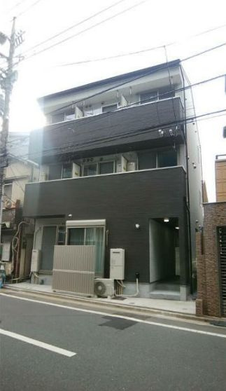 板橋区常盤台４丁目のアパートの外観