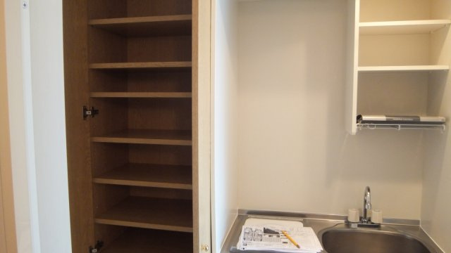 カスタリア西船橋のキッチン|キッチンに収納有ります。