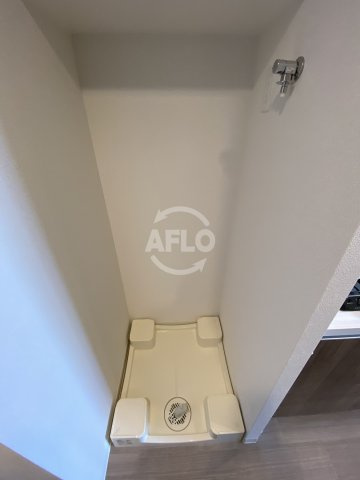 プレサンス南堀江の設備|プレサンス南堀江　洗濯機置き場