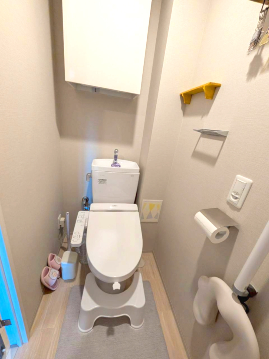 ウエリス光明池 3LDK 10階のトイレ|コンパクトで使いやすいトイレです