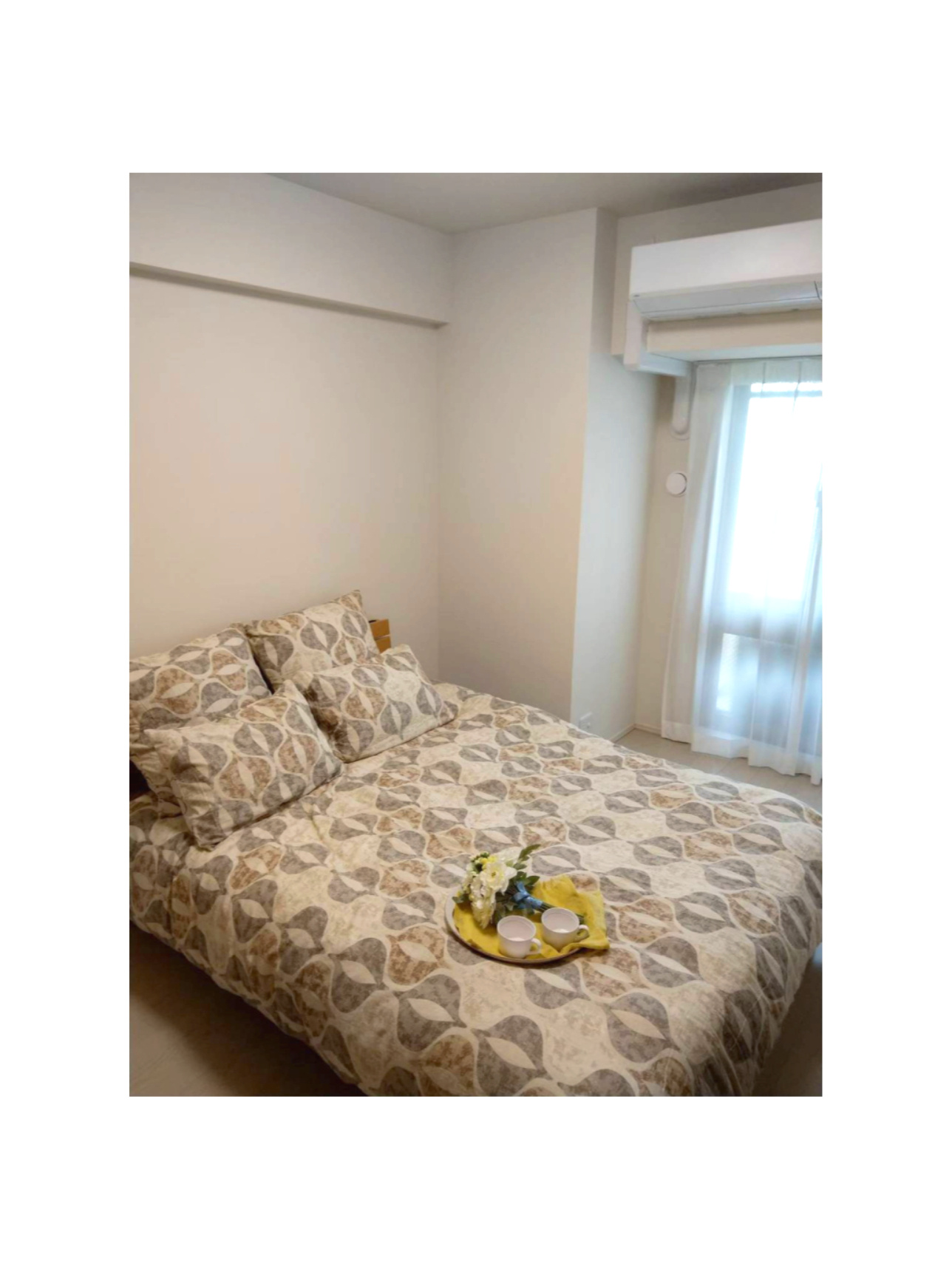 ウエリス光明池 3LDK 10階の寝室|ゆとりの広さです