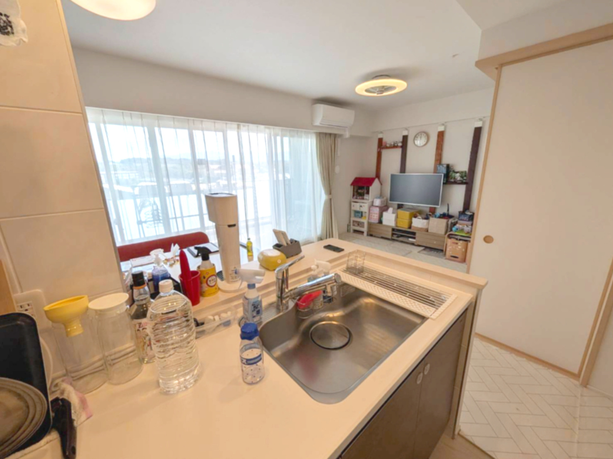 ウエリス光明池 3LDK 10階の居間・リビング