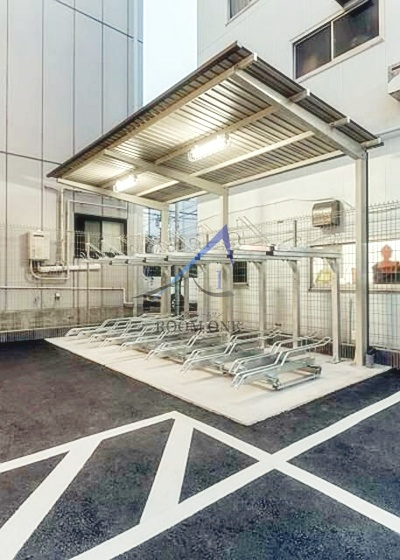 ガーラ・アヴェニュー浅草のその他共用部分|駐輪場です。