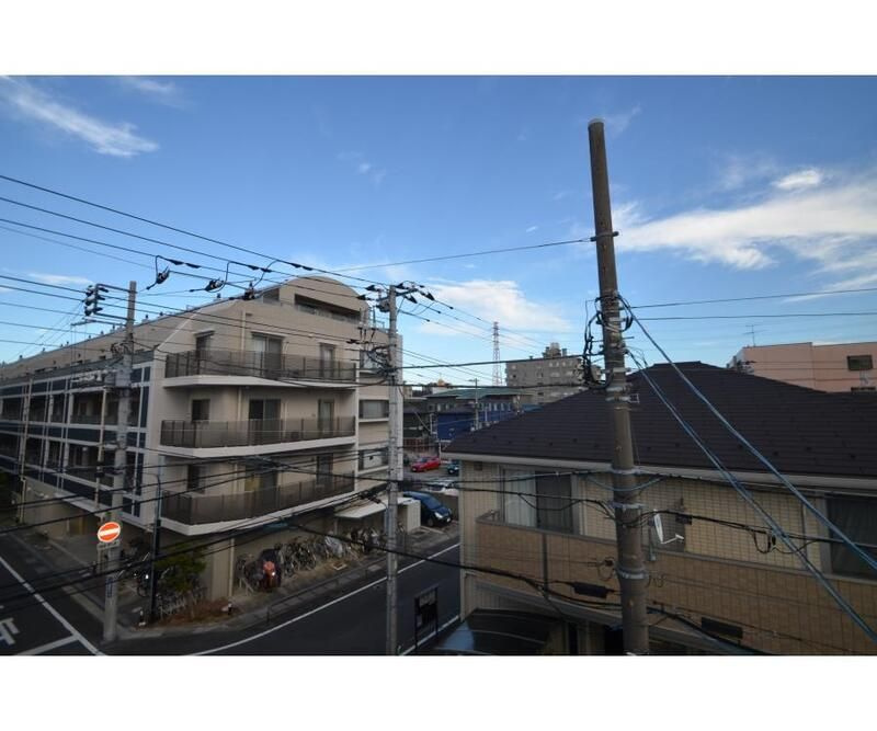 戸枝ハイツのバルコニー