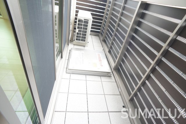 プレミアスシンヤシキのバルコニー