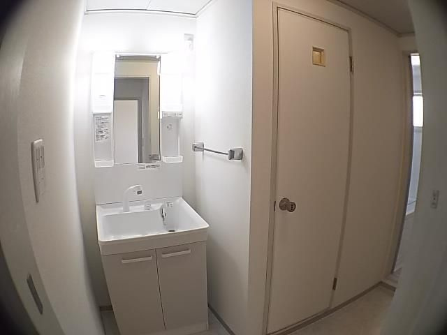 ファミールハイツの洗面所