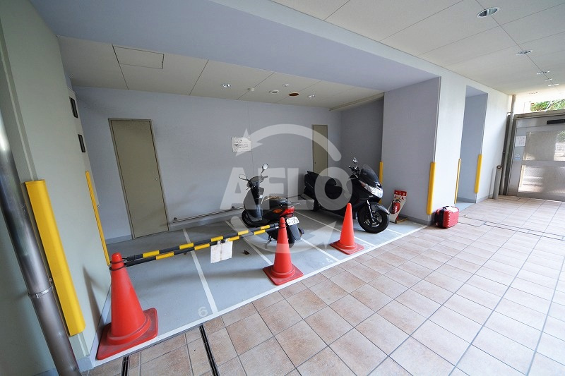 アーバンエース夕陽丘パルのその他共用部分|アーバンエース夕陽丘パル　バイク置場