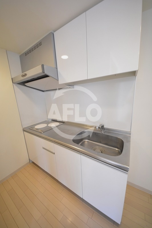 アーバンエース夕陽丘パルのキッチン|アーバンエース夕陽丘パル　2口・IHコンロ