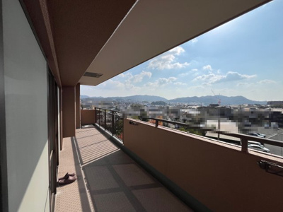 【展望】 | ライオンズマンション鈴蘭台壱番館 | 南向きで陽当り・通風良好です。