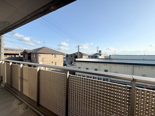 ペアフィールドＡのバルコニー
