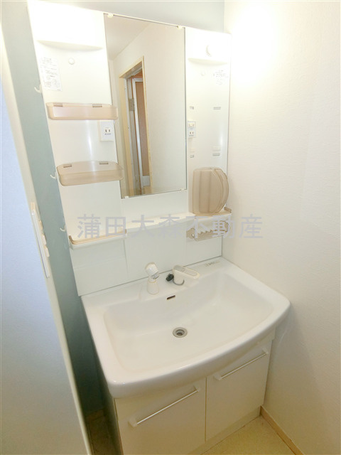 ライオンズマンション久が原の洗面所