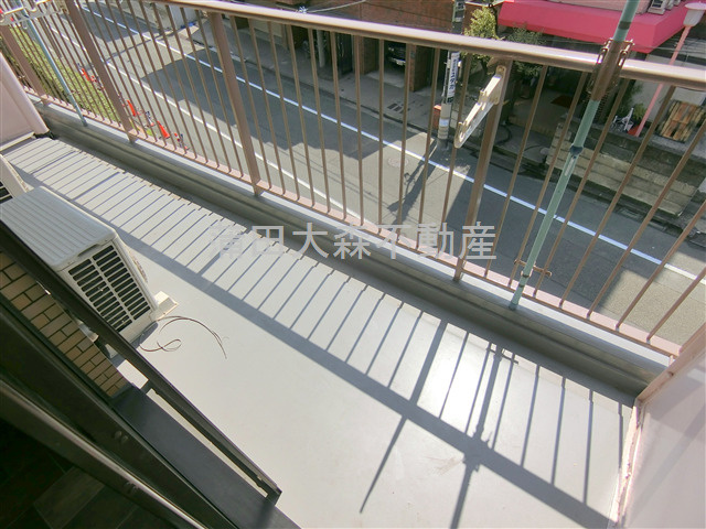 ライオンズマンション久が原のバルコニー