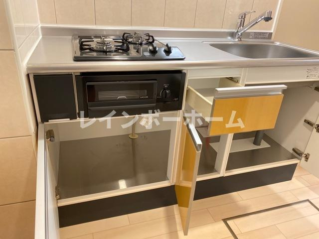 【仲介手数料：50％OFF】対象物件！のキッチン|お料理しやすいキッチンです