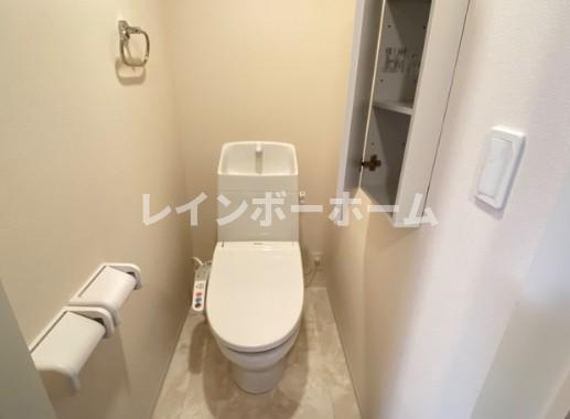 【仲介手数料：50％OFF】対象物件！のトイレ|トイレもきれいです