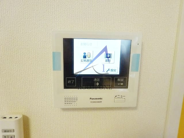 Ｒｅｆｉｎａｄｏ元住吉のセキュリティ|モニター付きインターホンです。