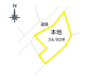 【土地図】 | 伊東市川奈　売地
