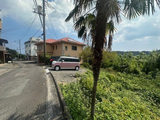 【前面道路含む現地写真】 | 伊東市川奈　売地