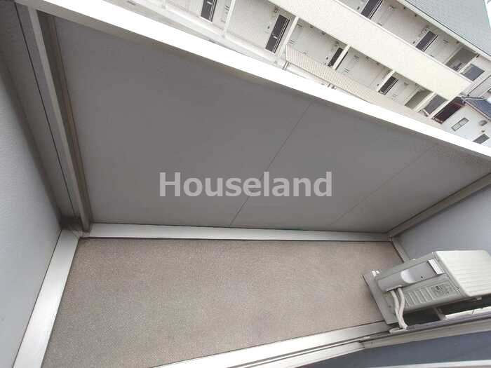 カーザ・エフリール A棟のバルコニー