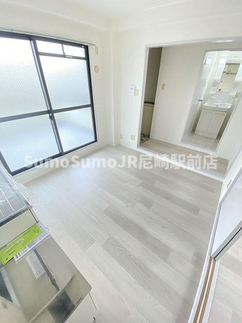 桜木マンションの居間・リビング|ゆったりとしたリビングです