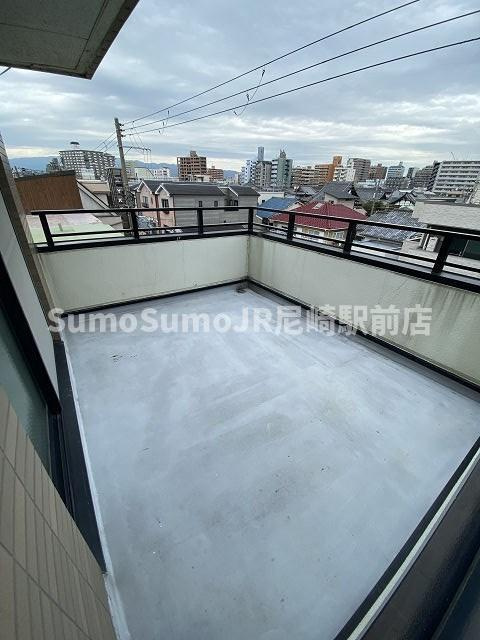 桜木マンションのバルコニー|バルコニー付きです