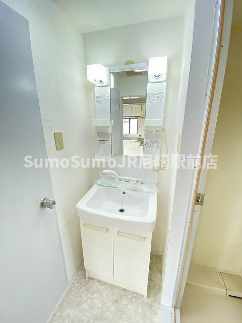 桜木マンションの独立洗面台|朝の身支度には欠かせない独立洗面化粧台