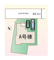 見沼区堀崎町579番　新築一戸建て　ハートフルタウン　Aの区画図|A号棟