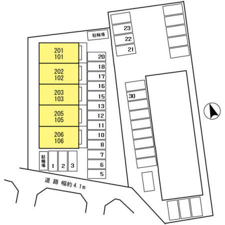 フォレスト コートの区画図