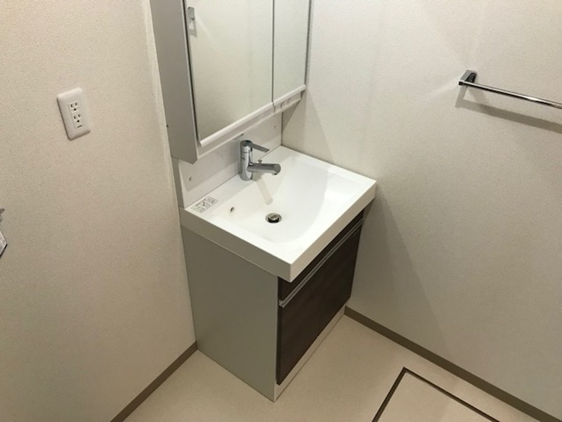 フジパレス中野VI番館の独立洗面台|フジパレス中野VI番館　独立洗面台