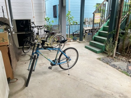 ハイツ木村のその他共用部分|自転車置き場