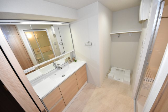 セントレ上町の洗面所