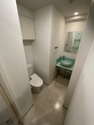 SERENiTE日本橋SUDの洗面所