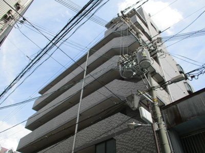 【外観】 | エクセレント上新8 | タイル貼りのきれいな外観です