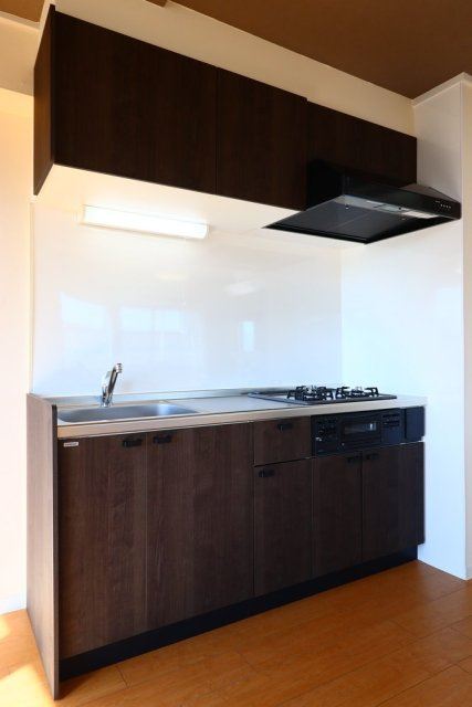 蛎殻町団地のキッチン|きれいなキッチンです